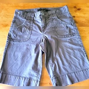 Calvin Klein Jeans Shorts 6 Gray Cotton Stretch 11" Inseam 30" Waist 8.5 MidRise